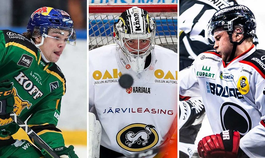 Askel kohti kirkkaampia valoja – nuorille Liiga-tähdille NHL-sopimuksia